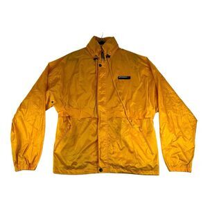 Vintage Speedo Jacket Mens Large Sport Systems‎ Windbreaker Nylon Logo Retro